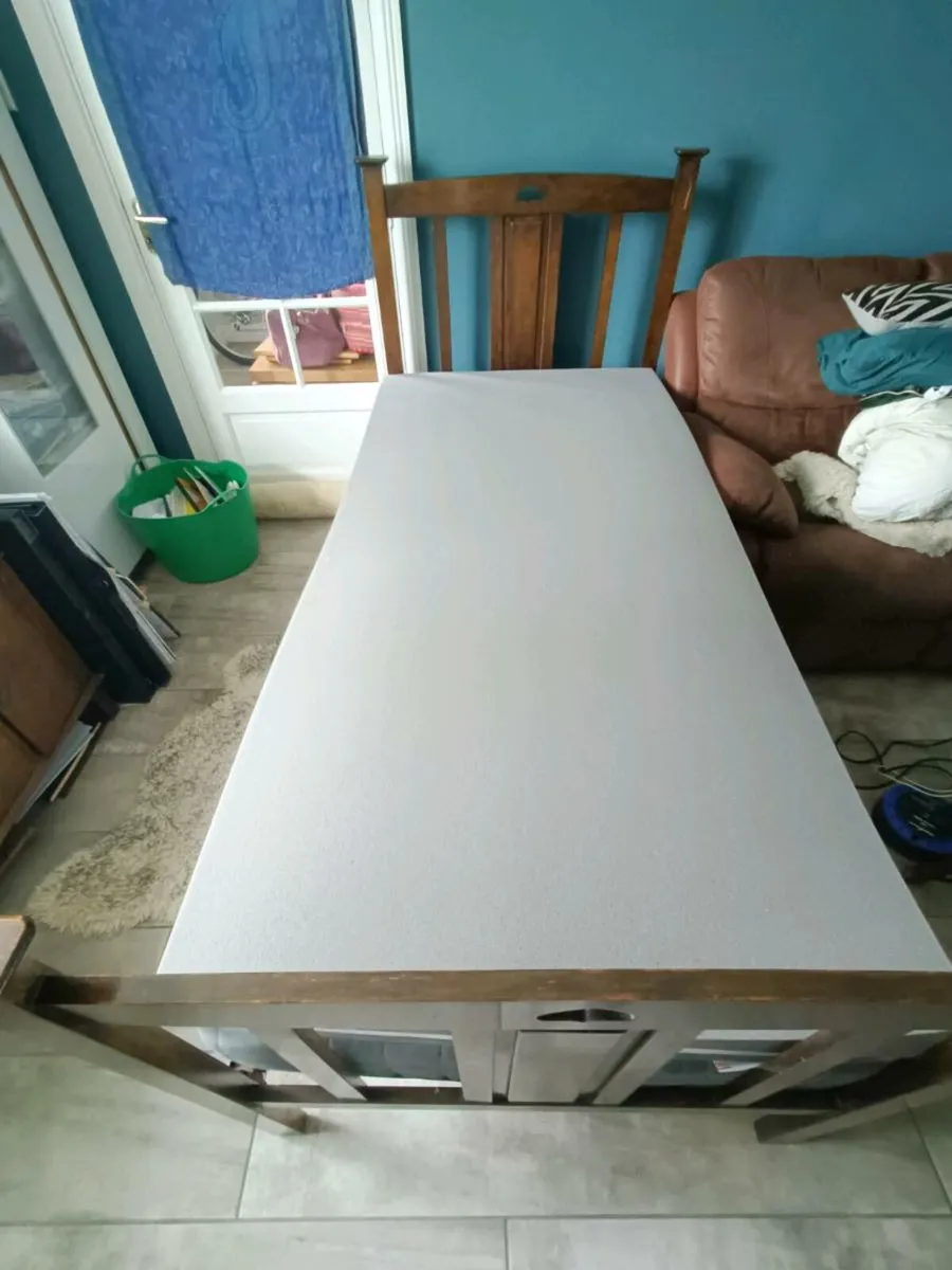 Single bed frame with mattress - Image 4