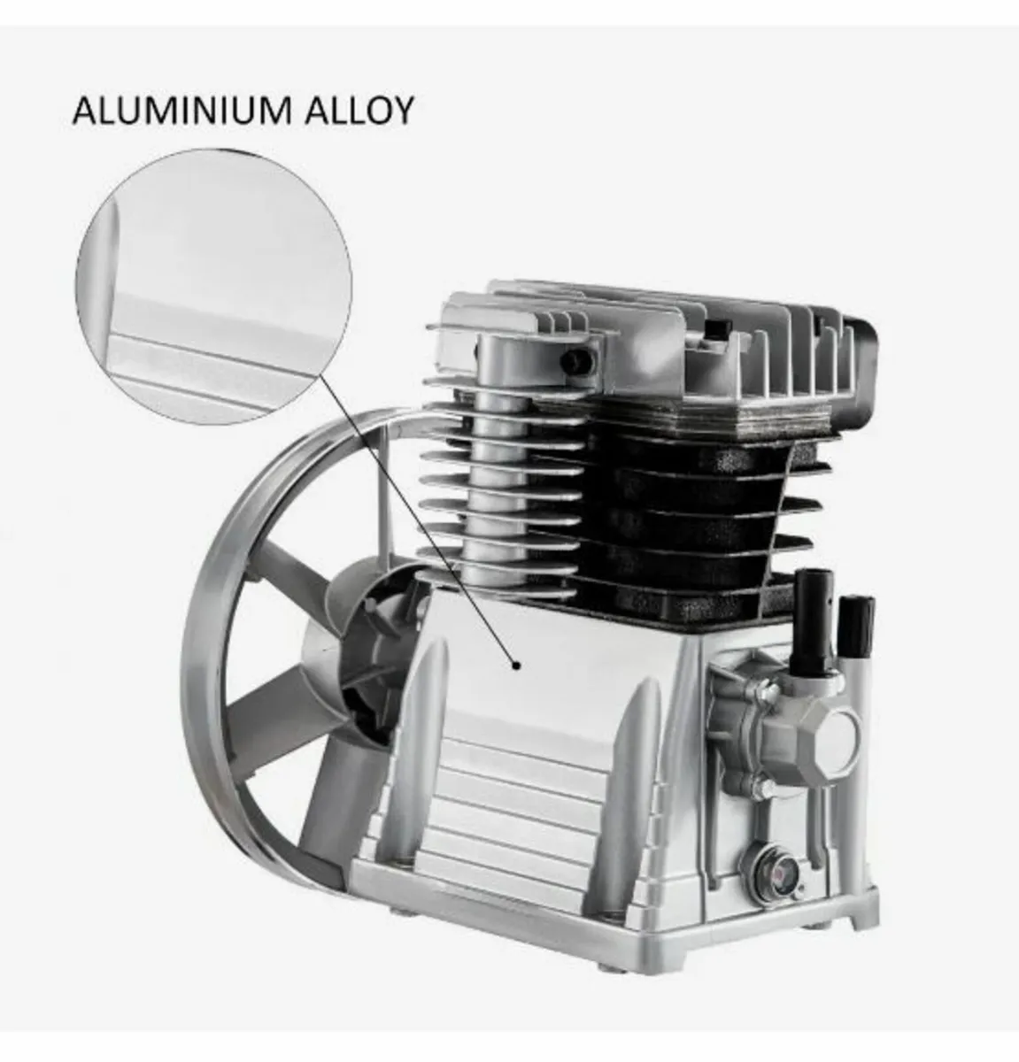 New Industrial Twin Cylinder Air Compressor - Image 4
