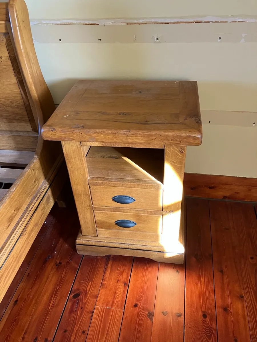 Bed Frame with Side Tables - Image 4