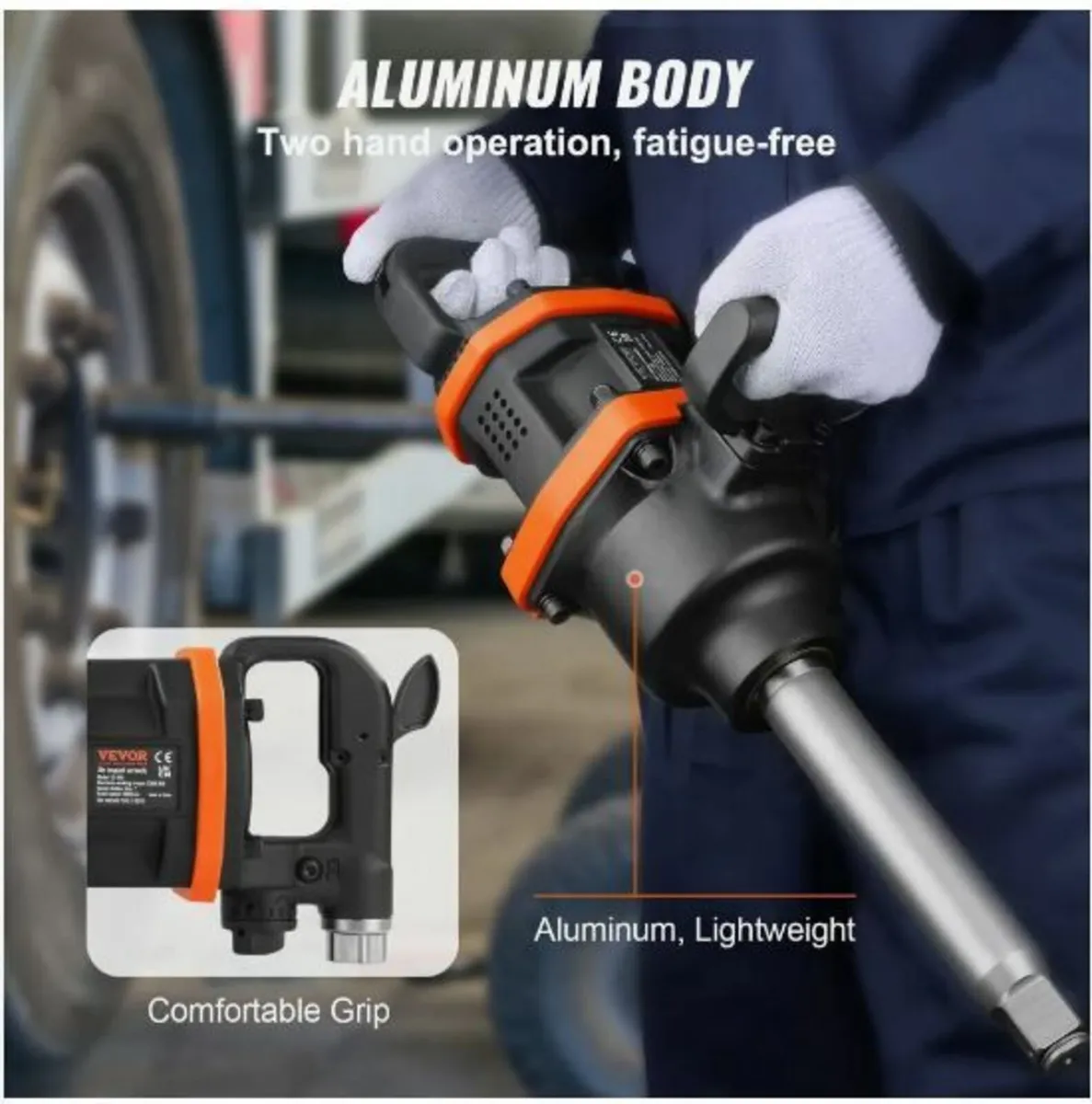 1 Inch Air Impact Wrench Impact Gun - Image 3