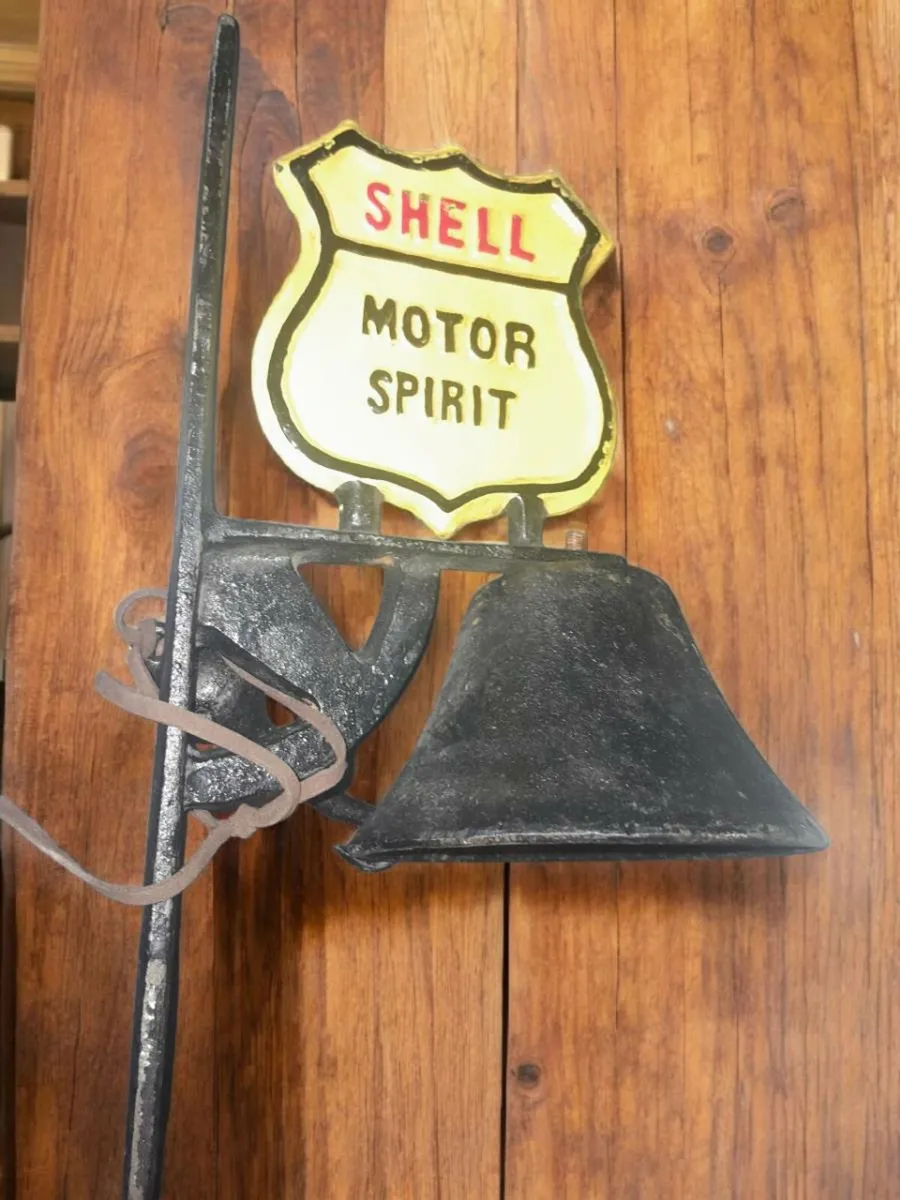 Large and heavy cast iron bell - Image 1