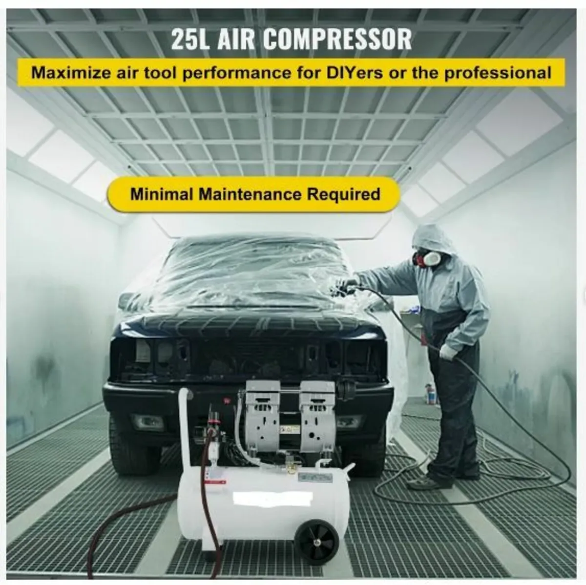 Air Compressor 20.8 L, Portable Air - Image 2