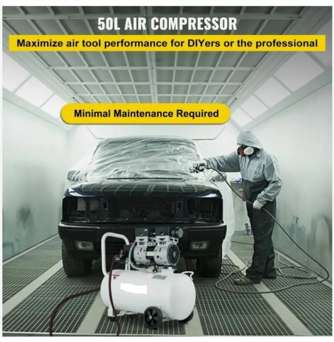 Air Compressor 41.6 L, Ultra Quiet Air - Image 2