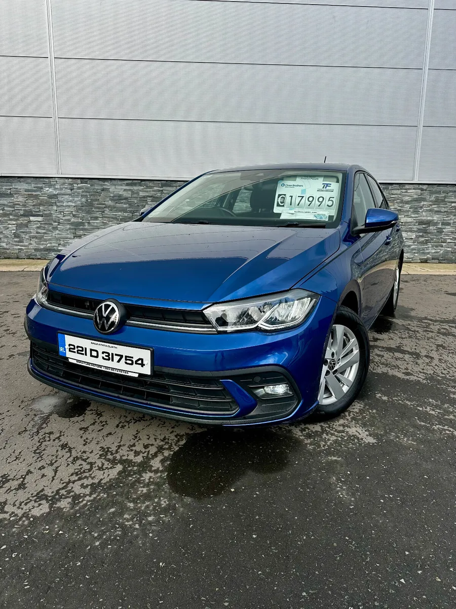 🔵 Volkswagen Polo 1.0 TSI  💳 €62 Week 🚗 - Image 1