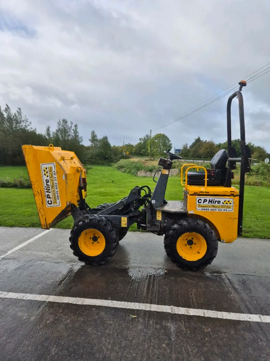 2017 terex 1 tonne high tip dumper - Image 2