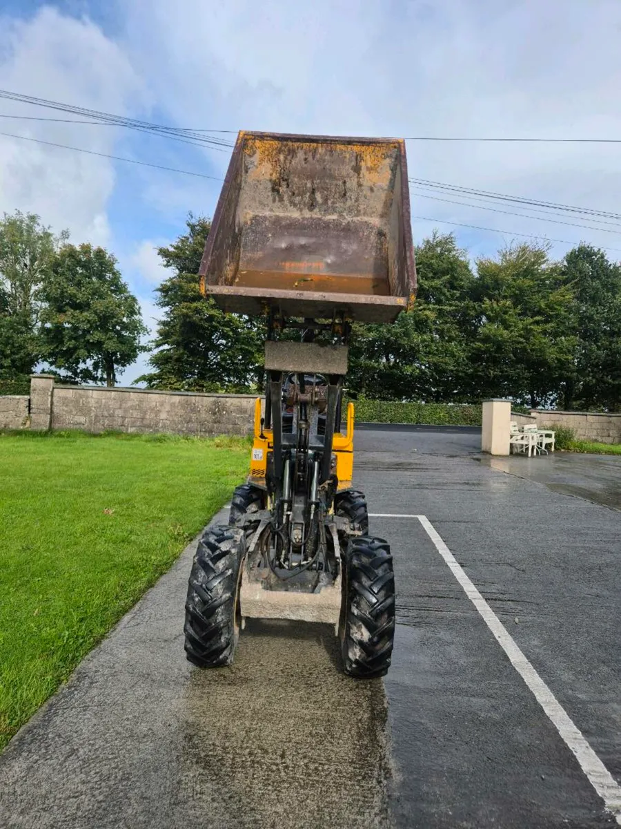 2017 terex 1 tonne high tip dumper - Image 3