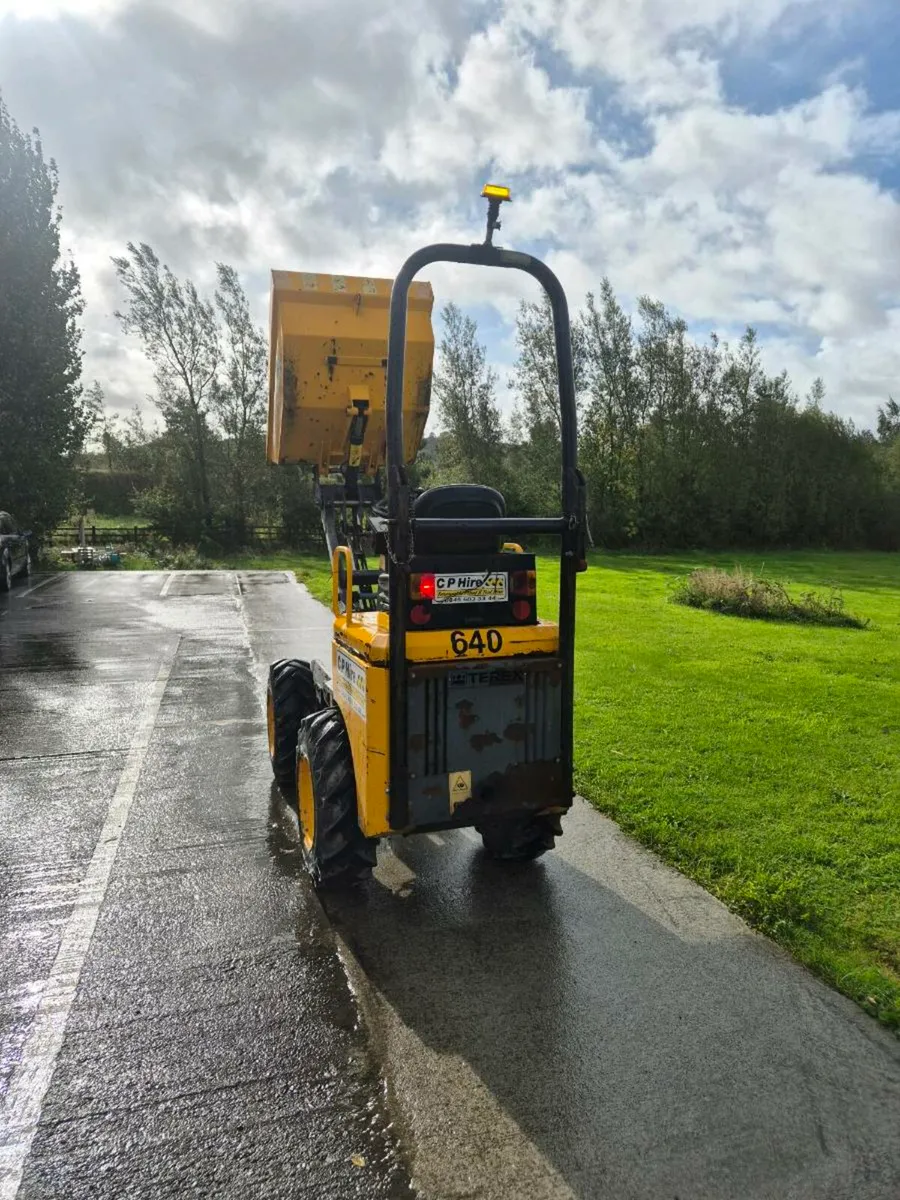 2017 terex 1 tonne high tip dumper - Image 4