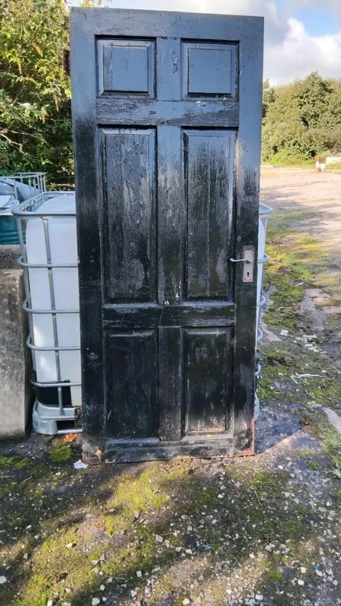Teak door - Image 1