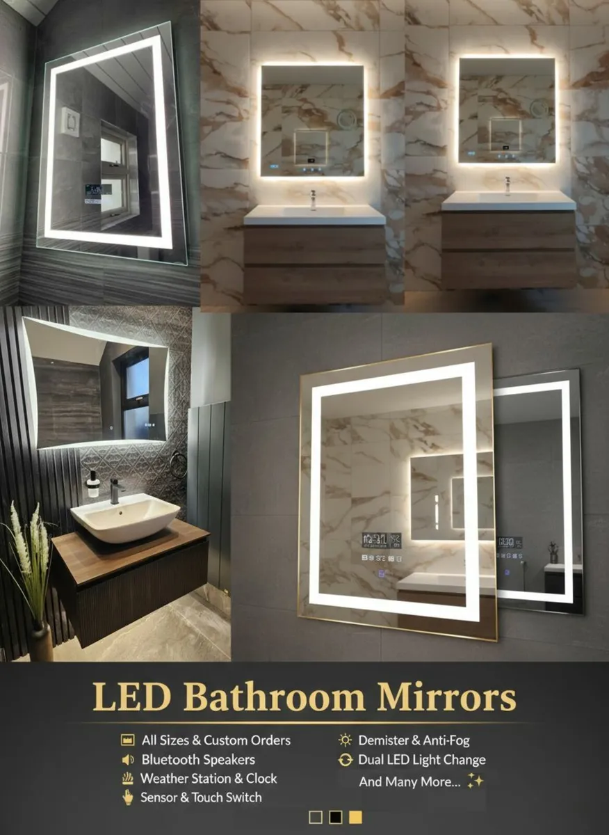 LED Bathroom Mirrors SALE - Image 1