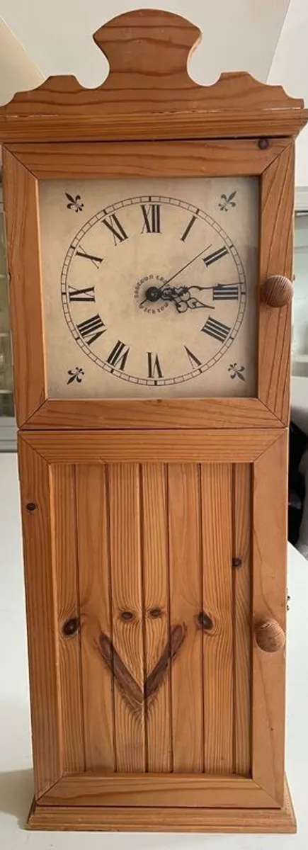 Wooden clock