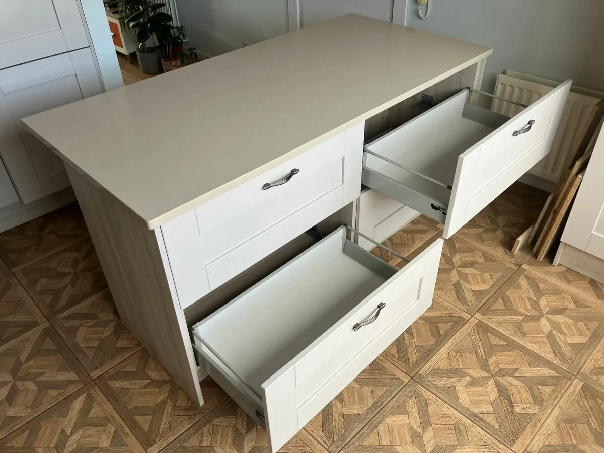 Stylish and Spacious Kitchen Island - Image 2