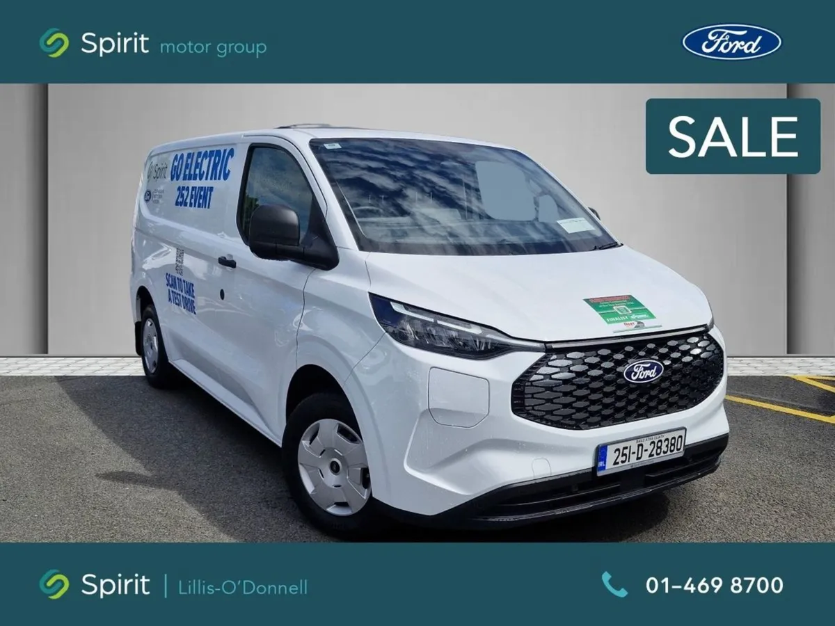Ford Transit Custom 320 S Trend Electric-upto 380 - Image 1