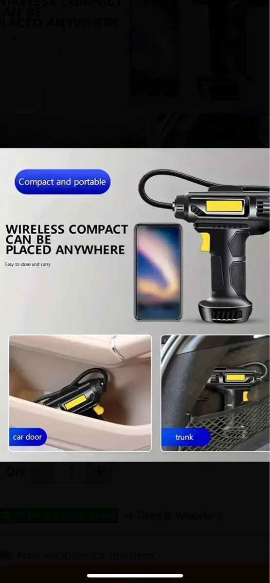 TYRE INFLATOR COMPRESSOR - Image 2