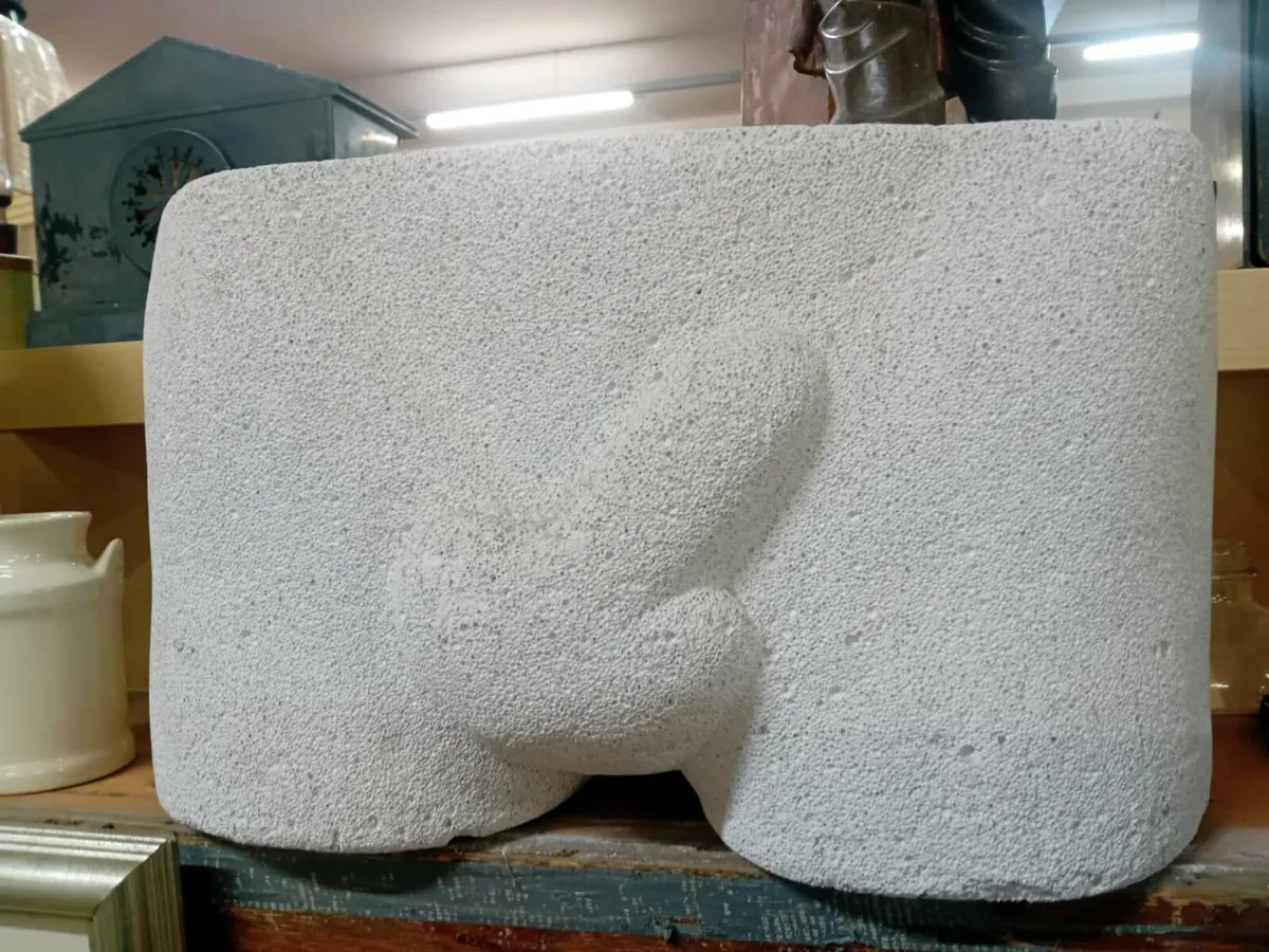 Decorative Faux Stone Carved Buttocks - Image 2