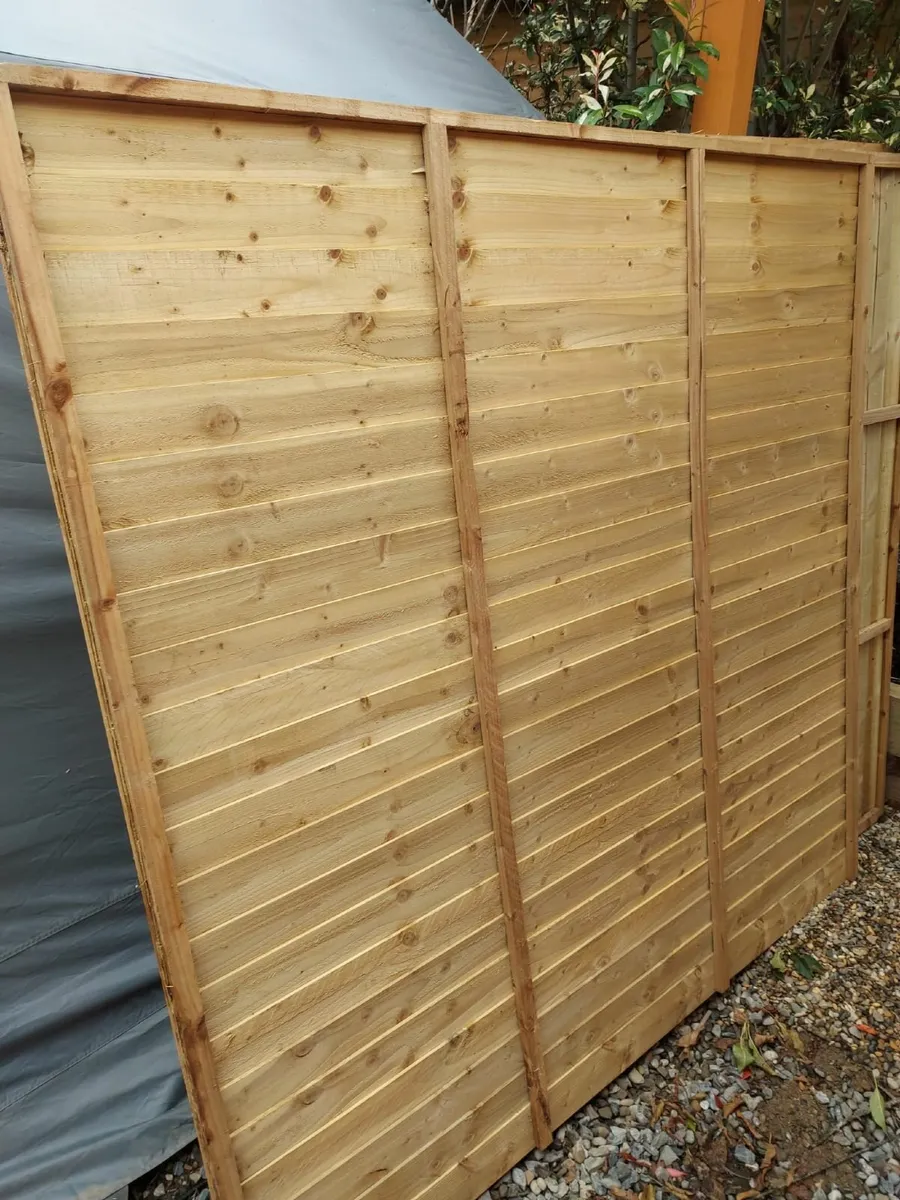 5 New Shiplap Fencing Pressure Treated 6Ft X 6Ft - Image 1