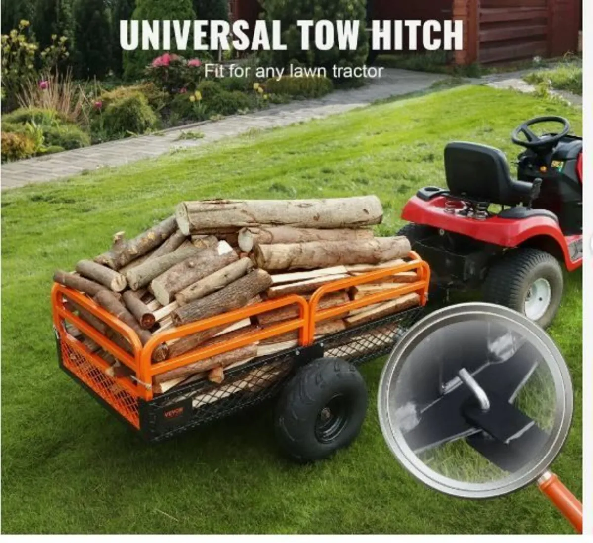 Heavy Duty Steel ATV Dump Trailer - Image 4