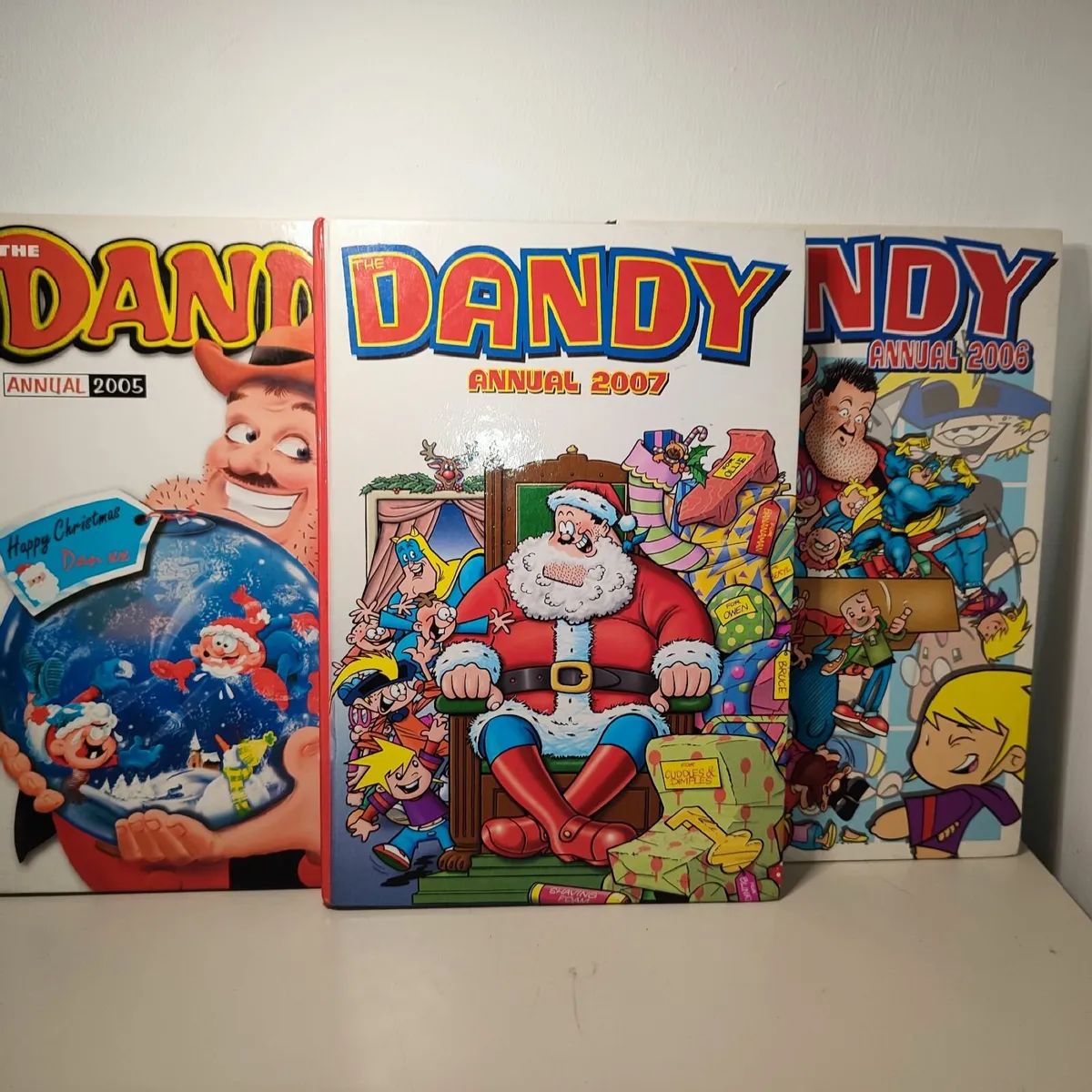 Dandy Annuals 2005 2006 2007 in good used order - Image 1