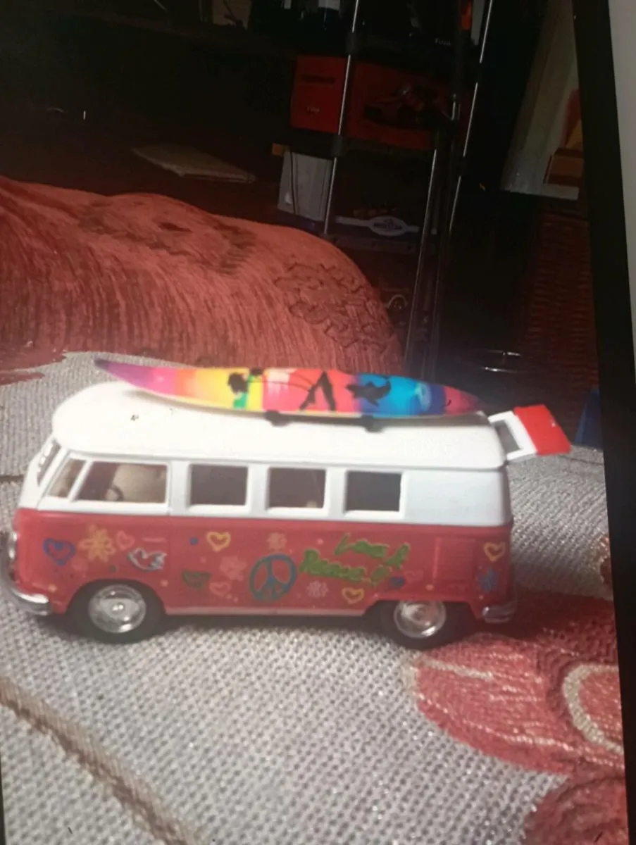CLASSIC CAMPER BUS 1962  FLOWER PROWER CAMPER - Image 2