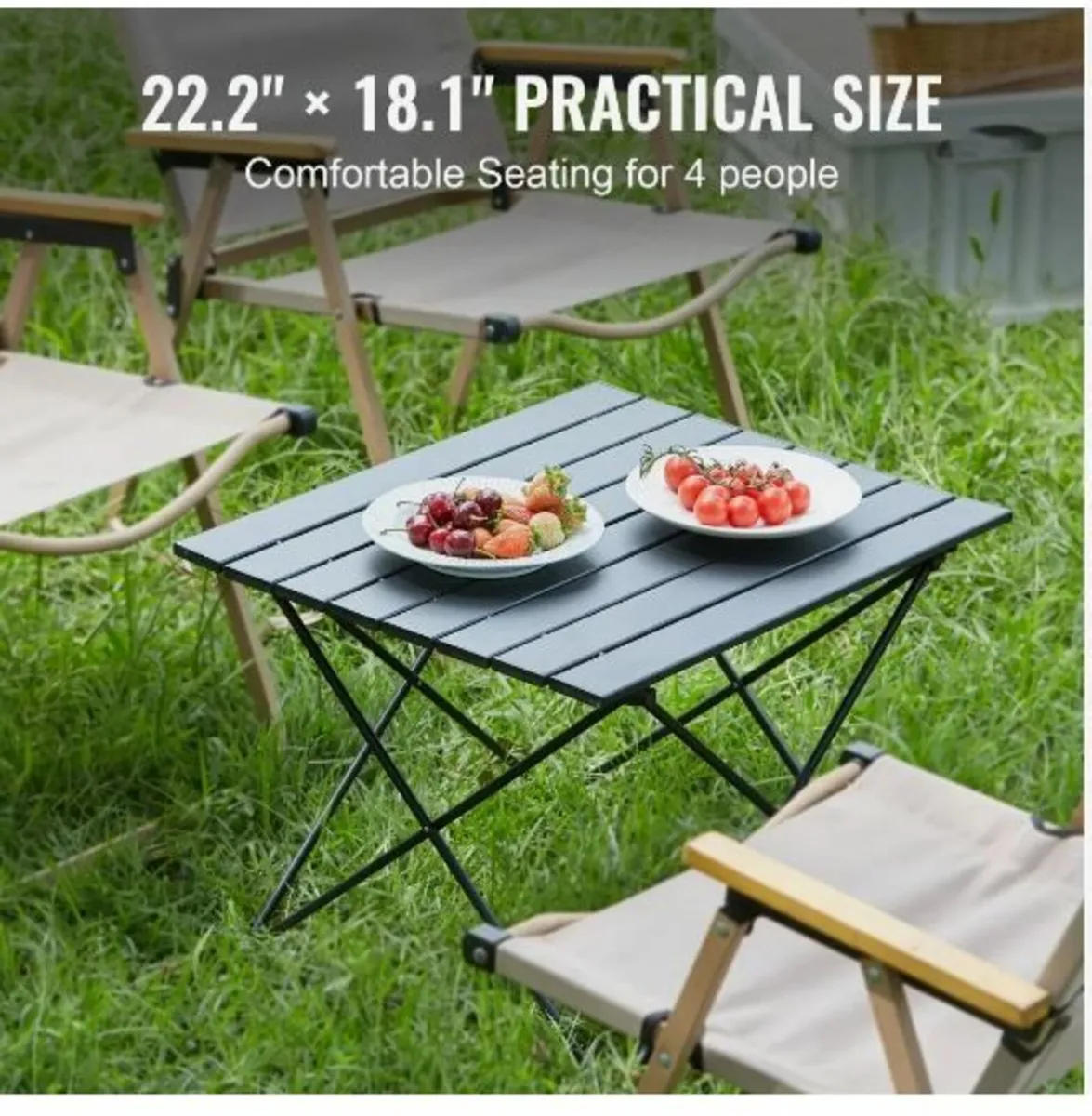 Folding Camping Table, Outdoor - Image 3