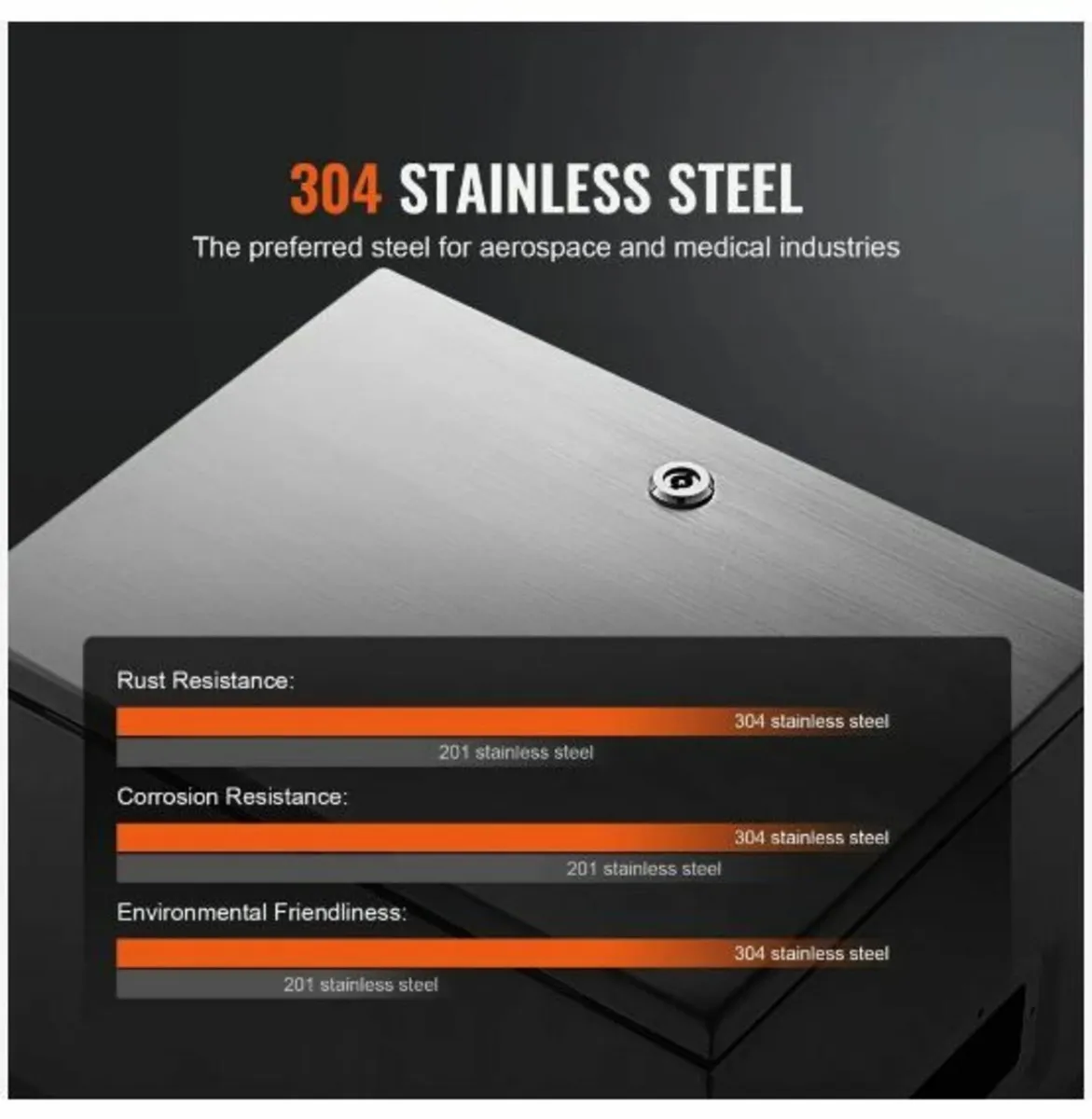 Steel Electrical Box, 40x30x25 cm - Image 3