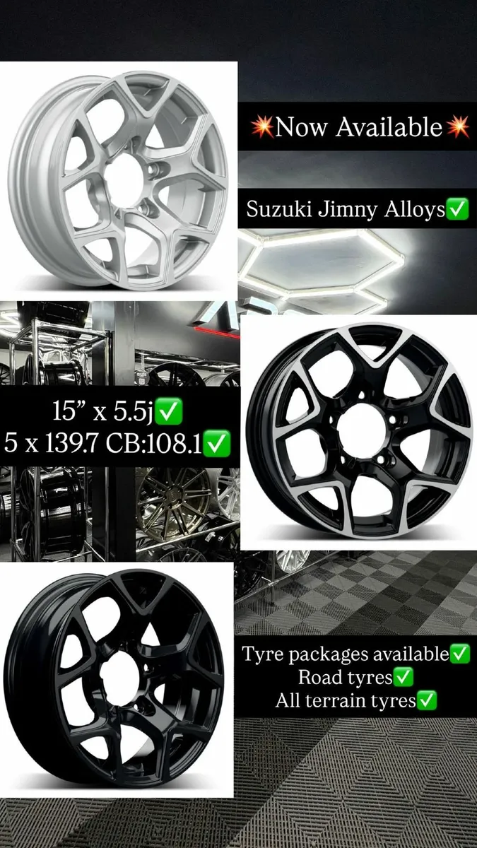 Suzuki Jimny Alloys - Image 1