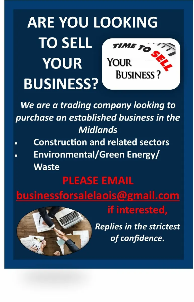 Business wanted to buy