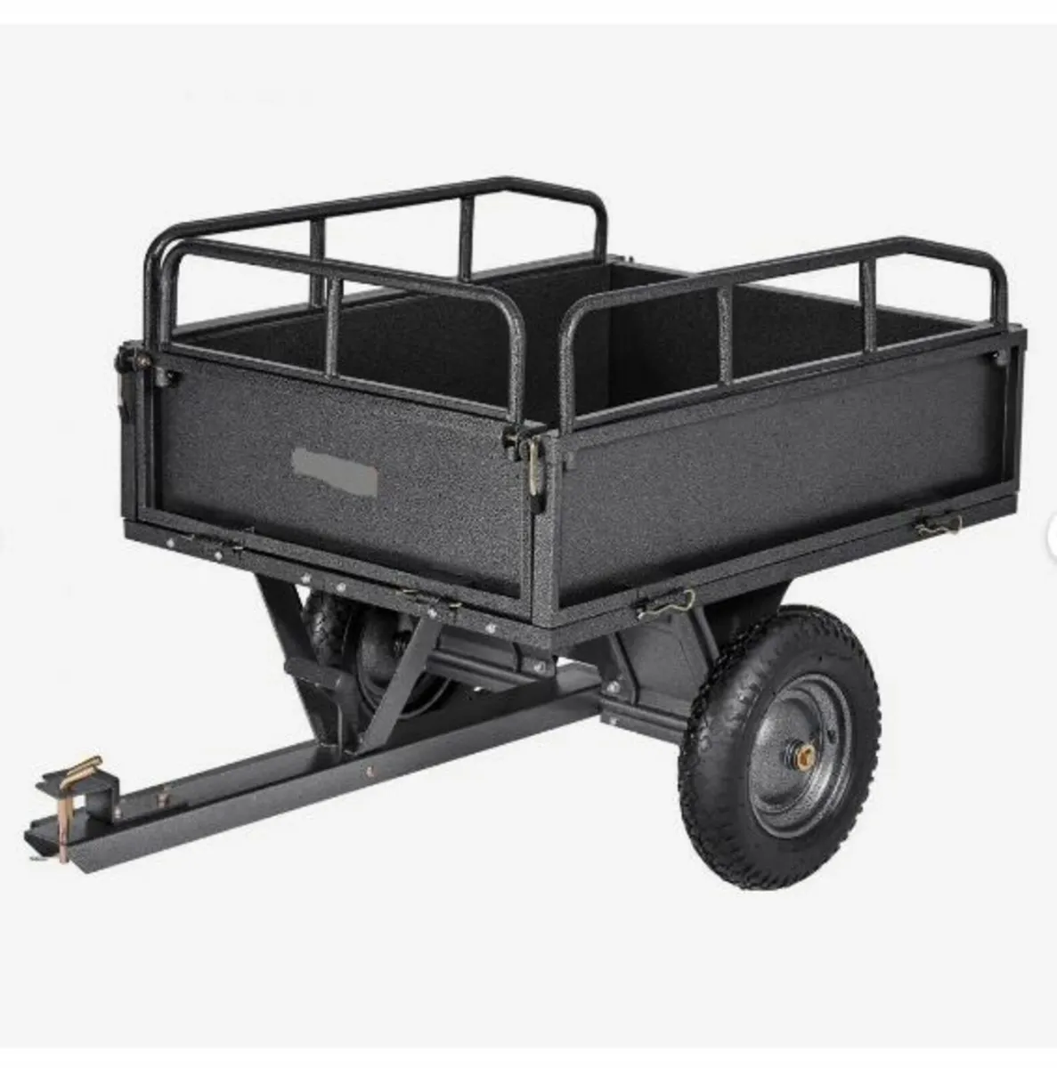 Steel Dump Cart 10 Cu. Ft 500LB - Image 1