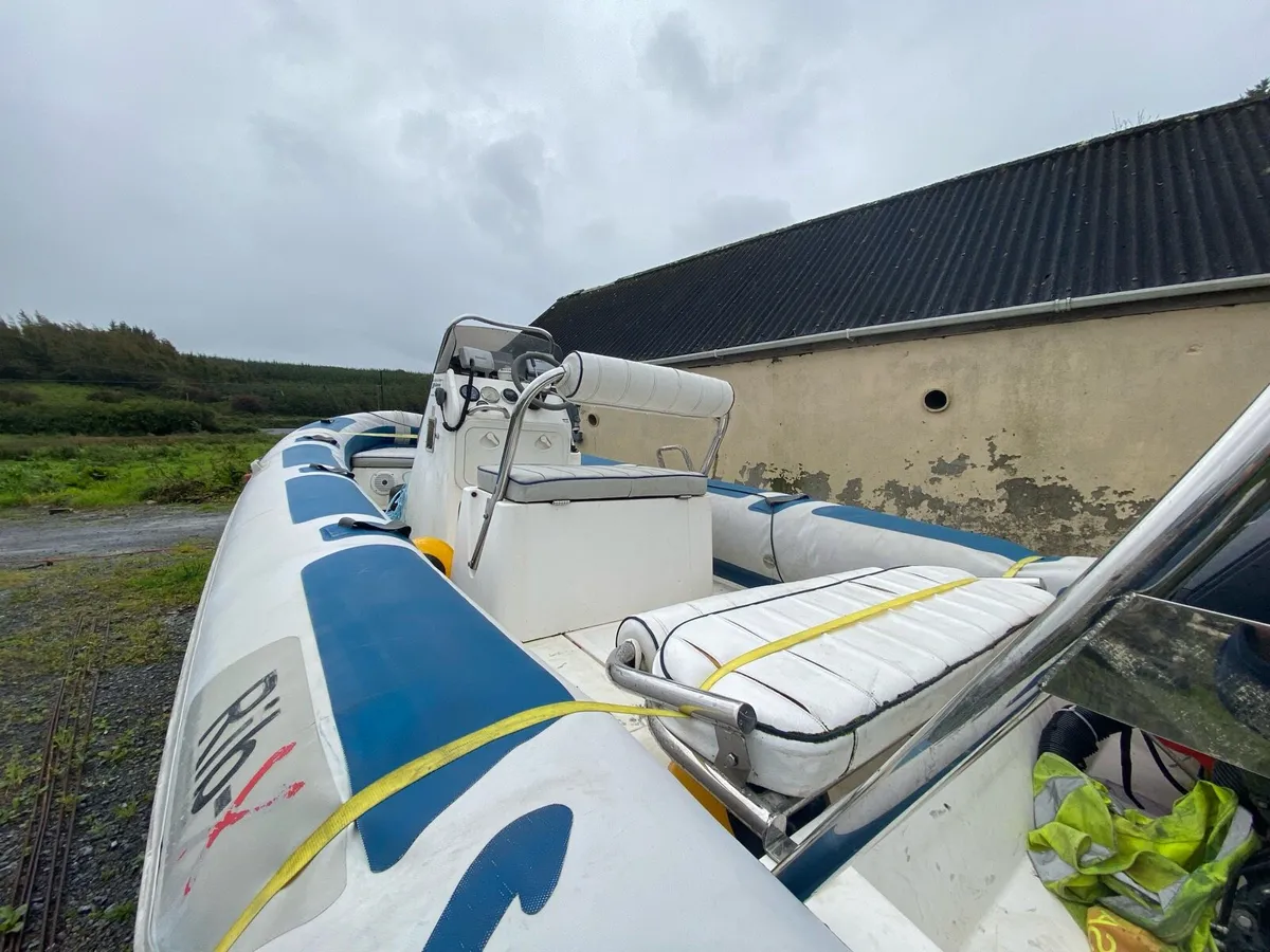 90 Horse power RIB boat for sale - Image 4