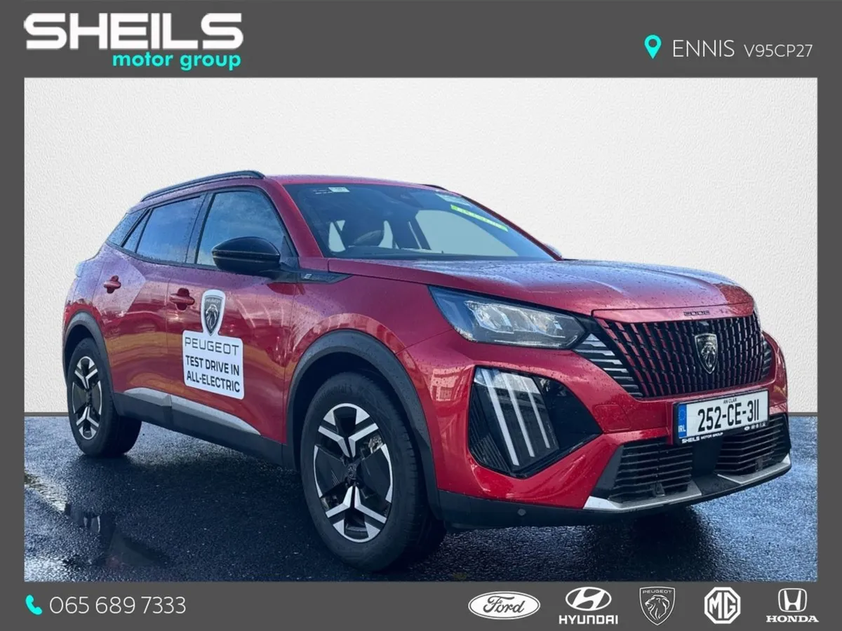 Peugeot 2008 Electric Allure (54 Kwh) 156BHP - Image 1
