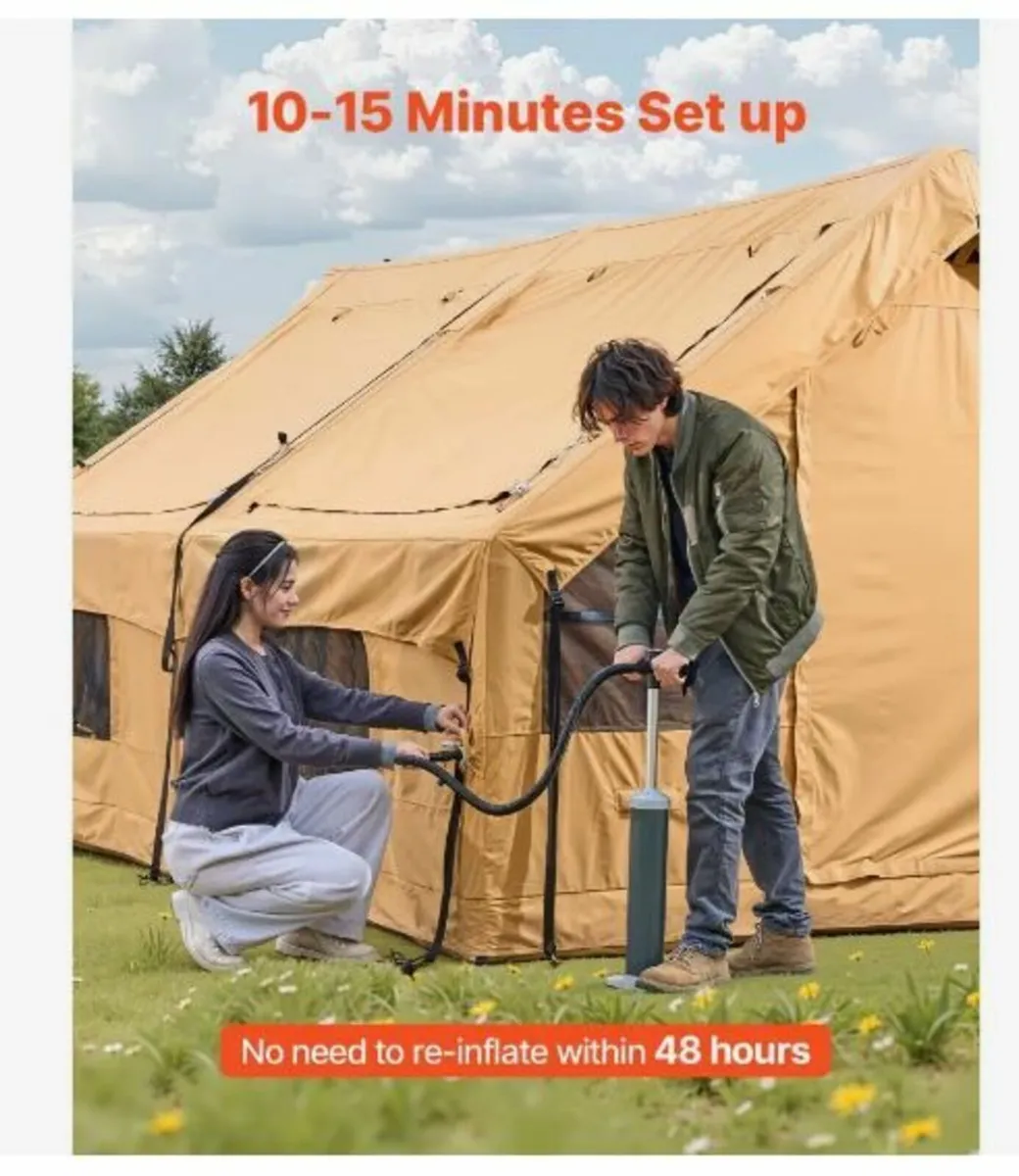 Inflatable Tent for Camping 5-8 Person - Image 3