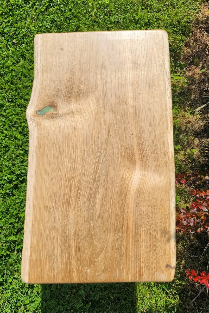 New oak top coffee table - Image 2