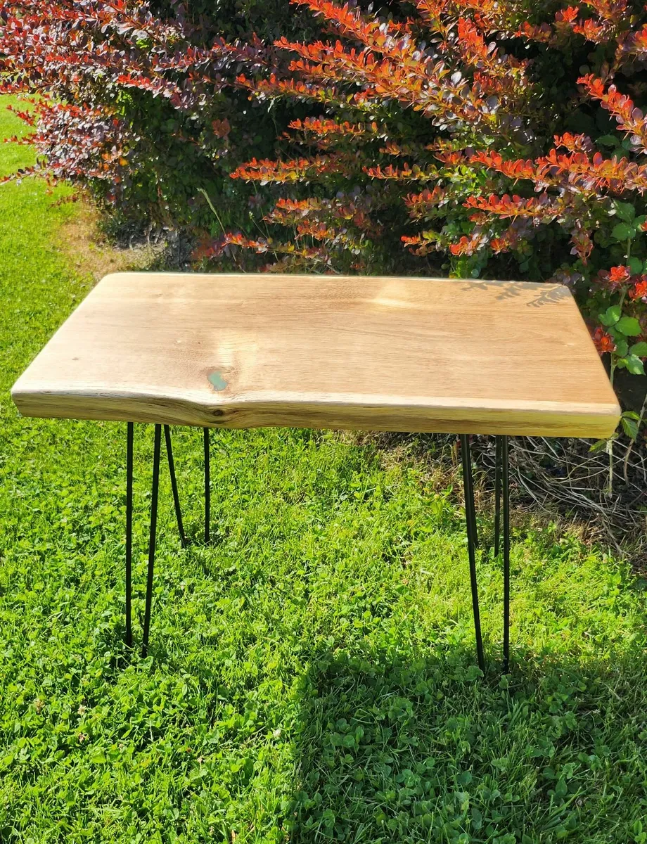 New oak top coffee table - Image 3