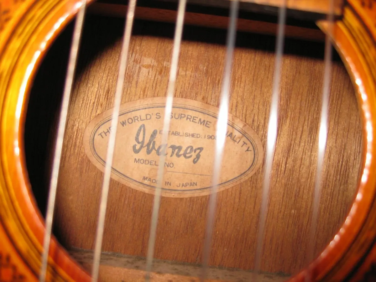 60's / 70's Ibanez Classical Guitar Made In Japan. - Image 4