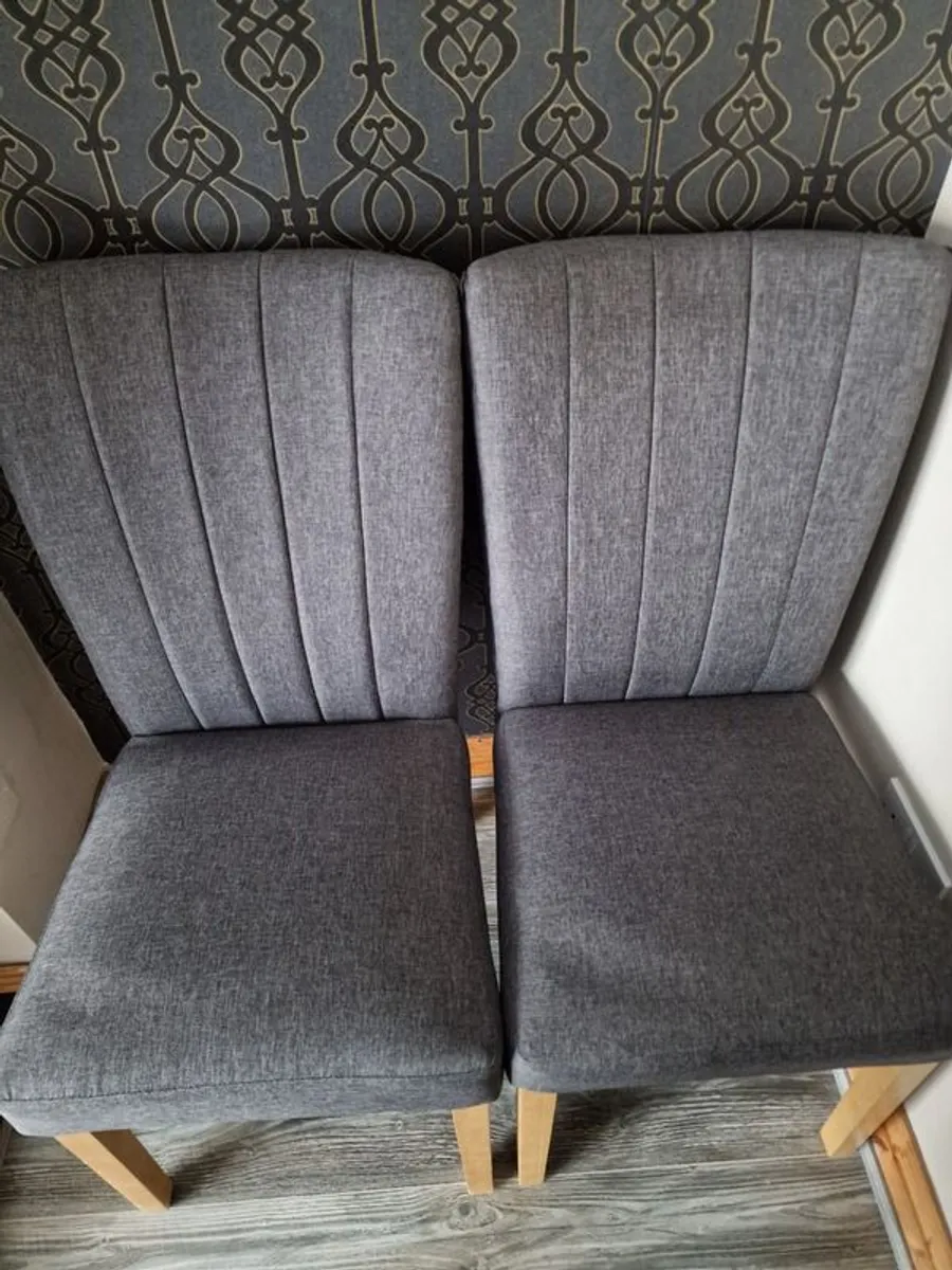 30 each or 100 for 4 PRICE DROP!!! 4 x four x Dining office  kitchen chair set for table chair WAS 150 from 184 set of 4 Perfect condition like brand new, already assembled from a non smoking clean house - Image 4