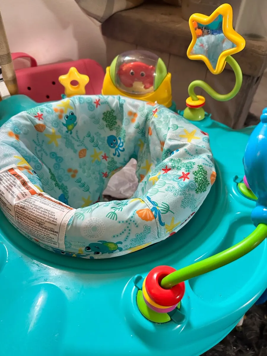 Baby Einstein spinning baby jumper - Image 1