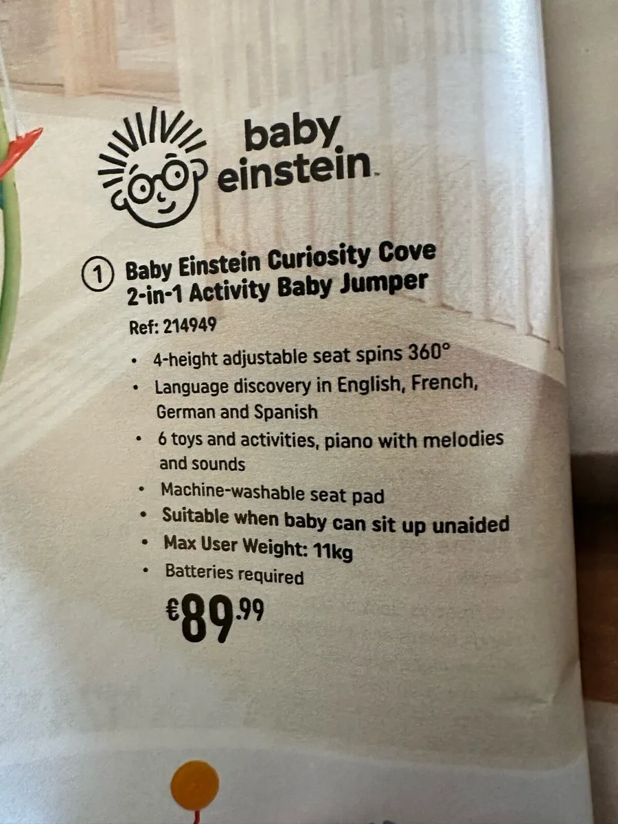 Baby Einstein spinning baby jumper - Image 4