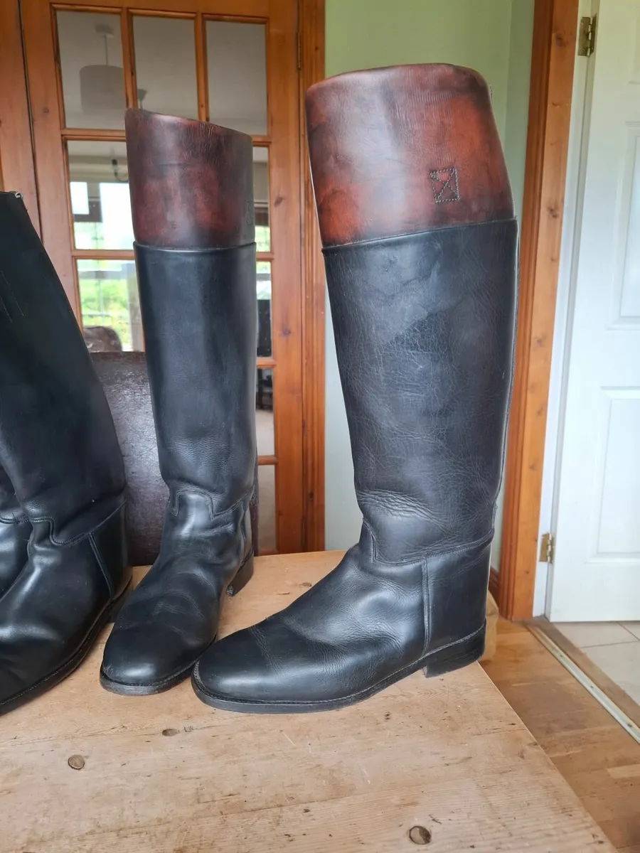 Leather hunting/ Showing  boots - Image 2