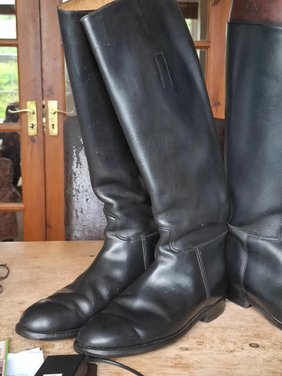 Leather hunting/ Showing  boots - Image 3