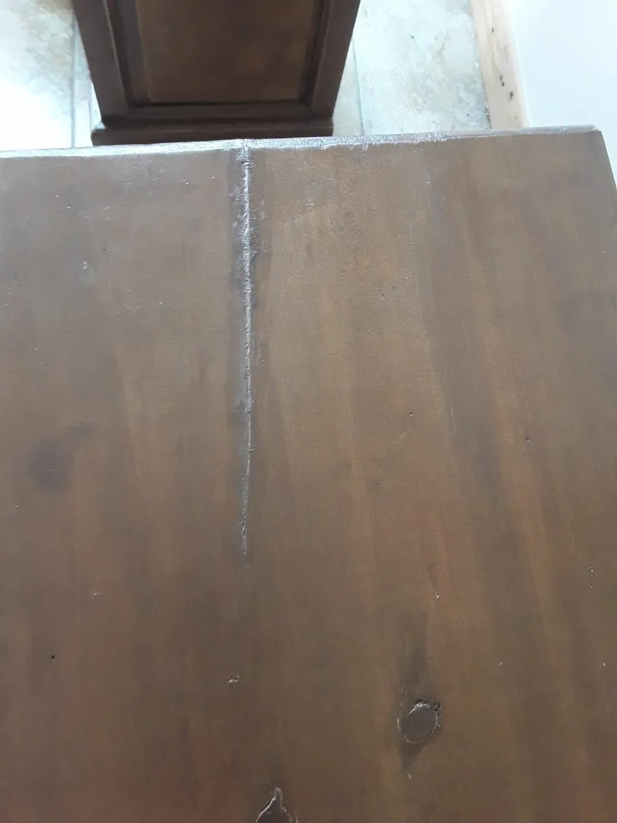 2 very large solid wooden lockers - Image 2