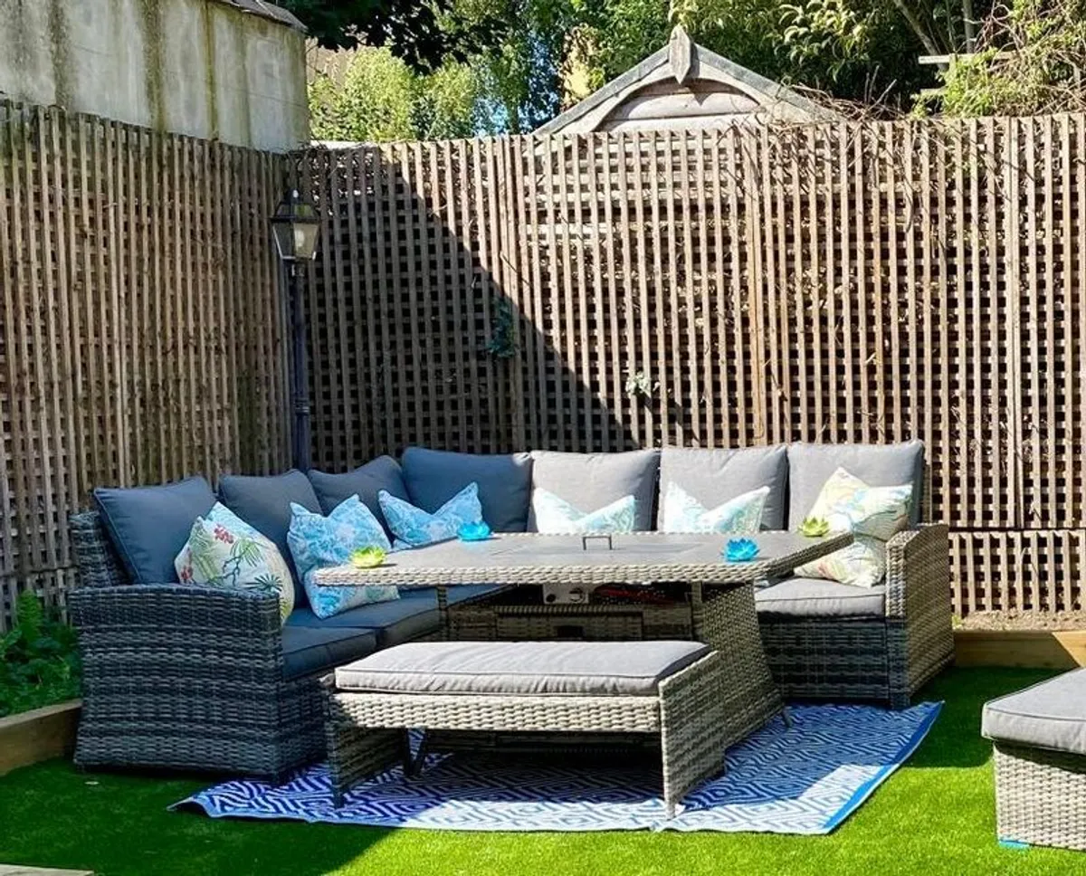 Fire Pit Garden Suite and Storage Box - Image 1