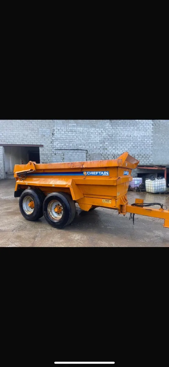 Chieftain 12 ton dump trailer - Image 3