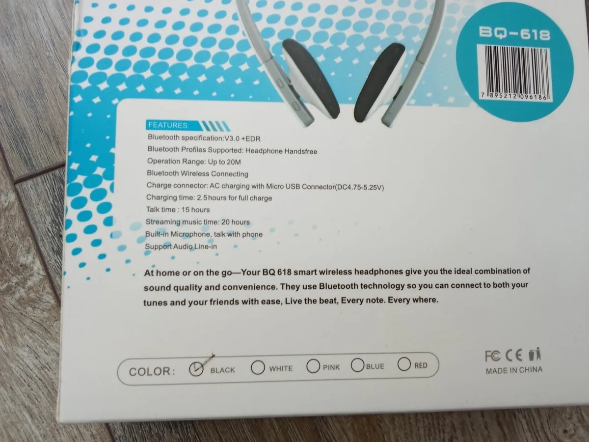 Bluetooth Headphones Set. - Image 2