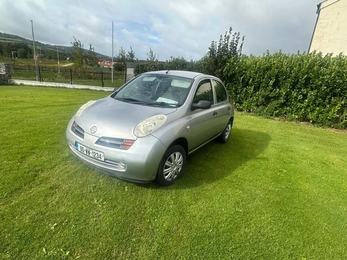 2005 Nissan Micra Nct 05/26 tax12/25 - Image 1