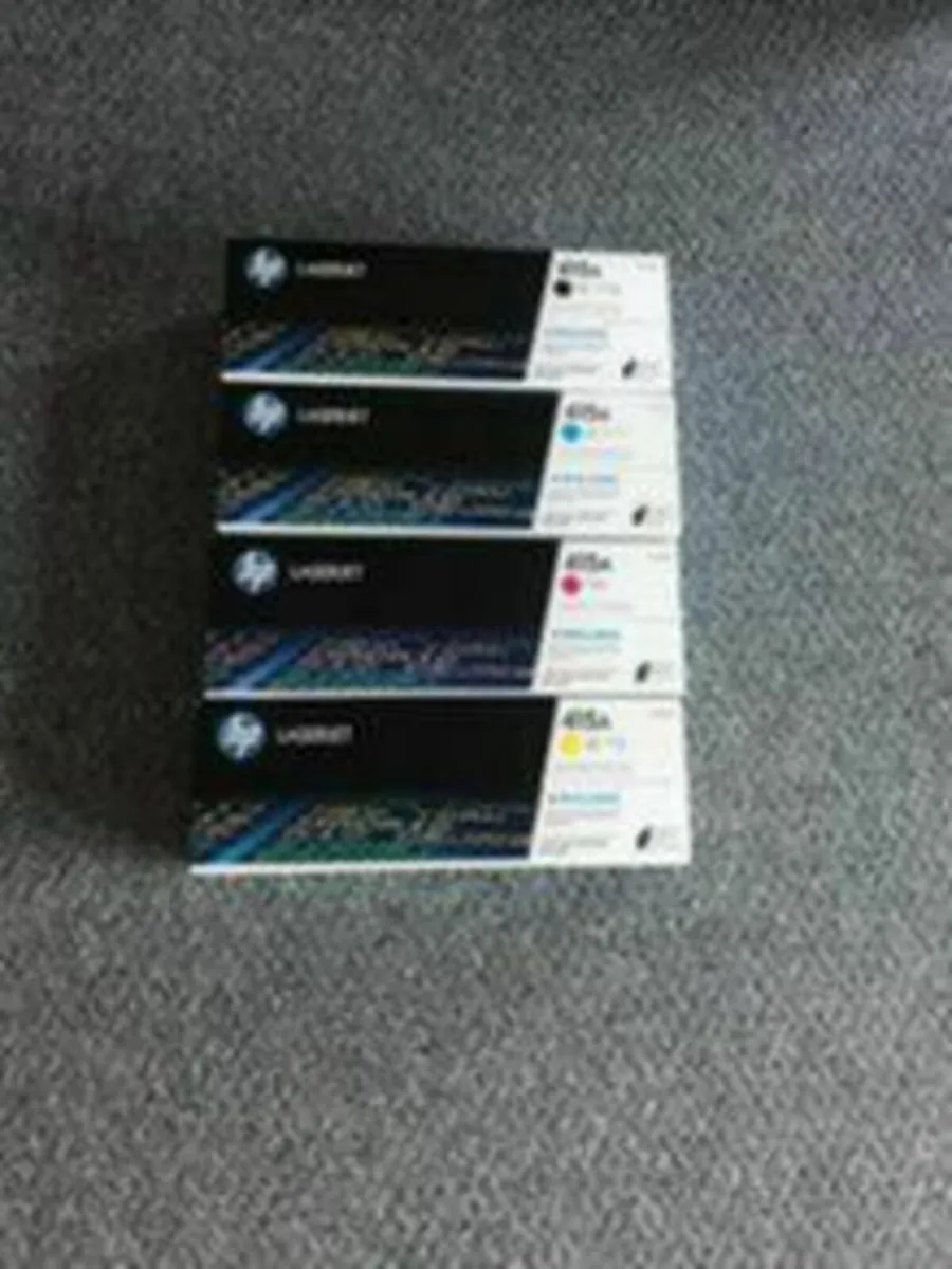 Genuine HP Toner 415A Set of 4 Colour Toners