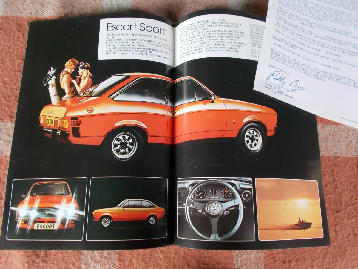 Ford Escort Sales Brochure 1975 - Image 3