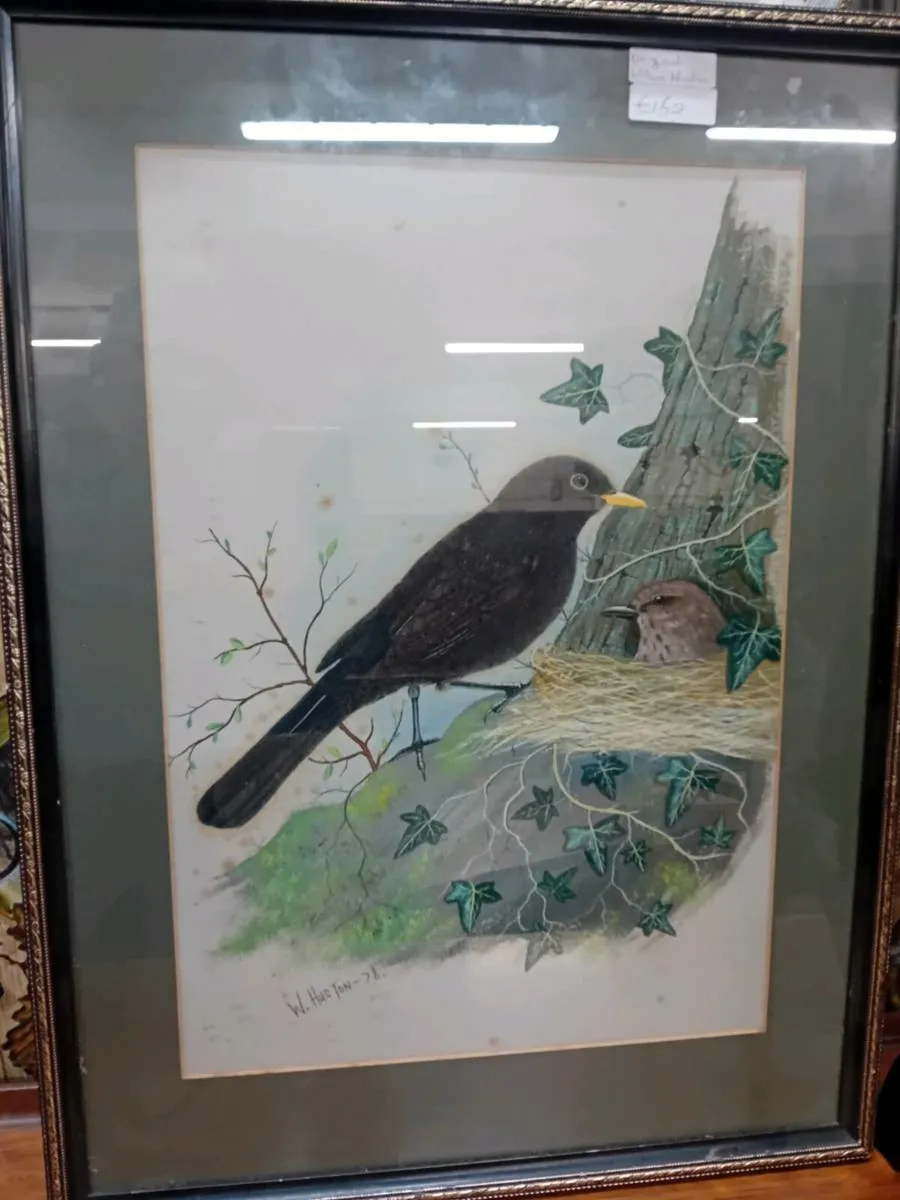 Original William Huston Watercolour - Image 1
