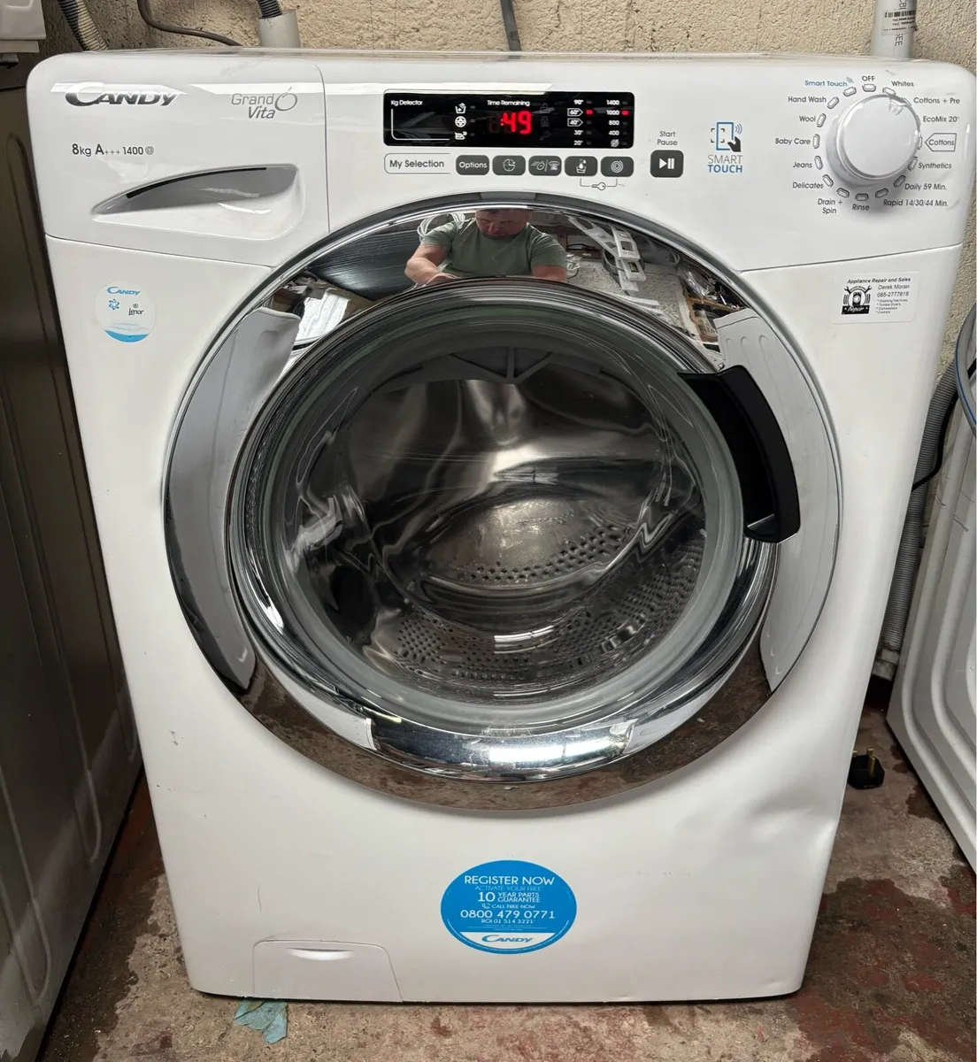 Candy Washing Machine - 8kg Drum - Image 1