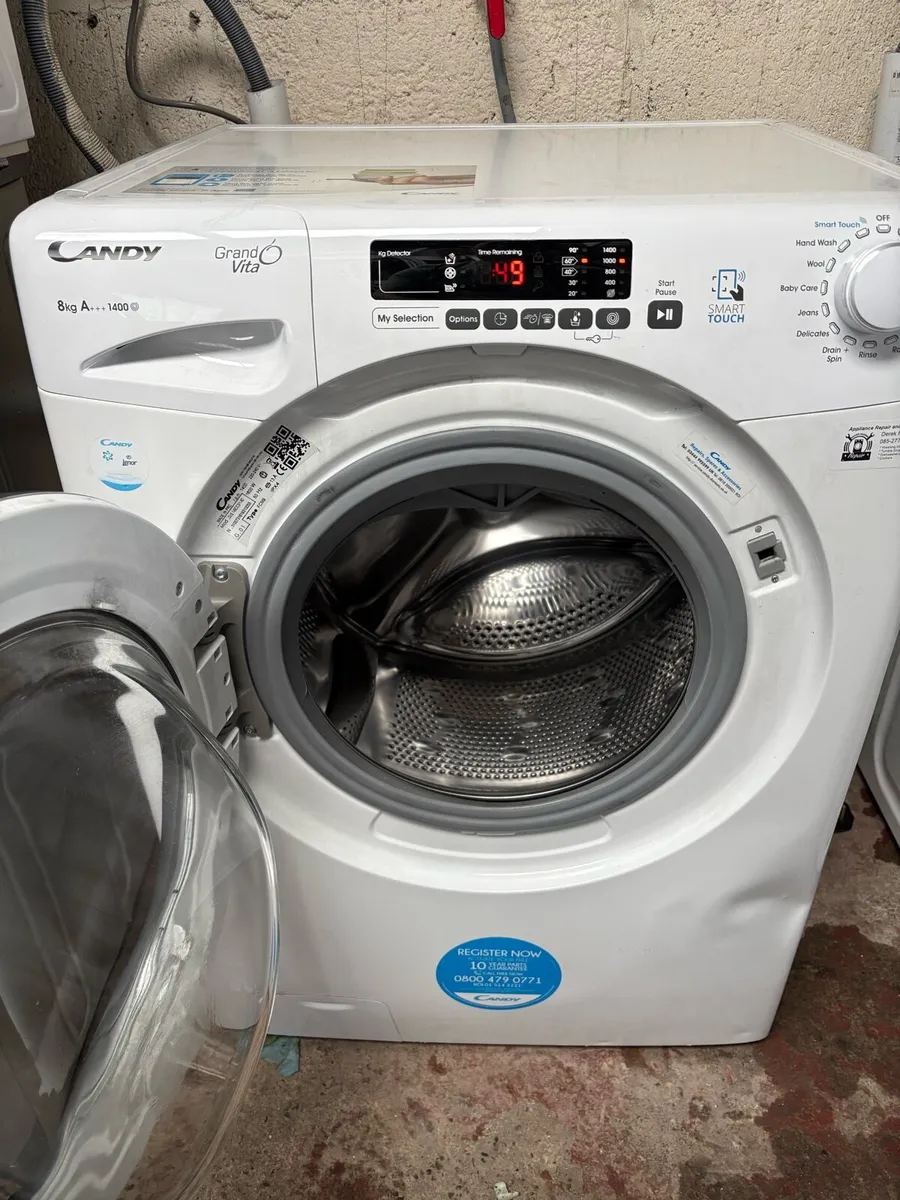 Candy Washing Machine - 8kg Drum - Image 2
