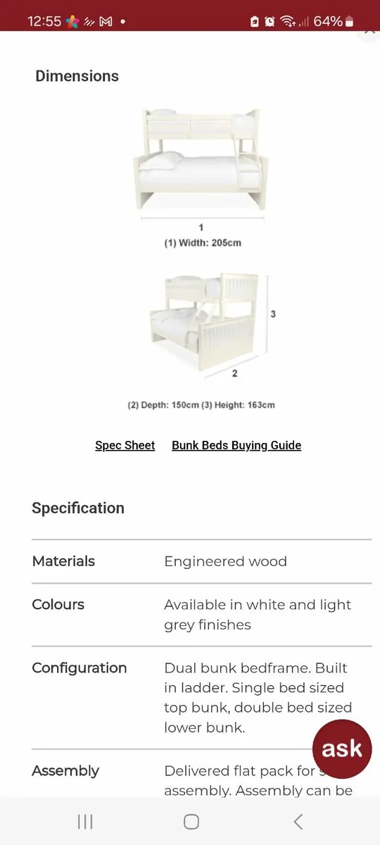 Kids Bunk Beds - Image 2