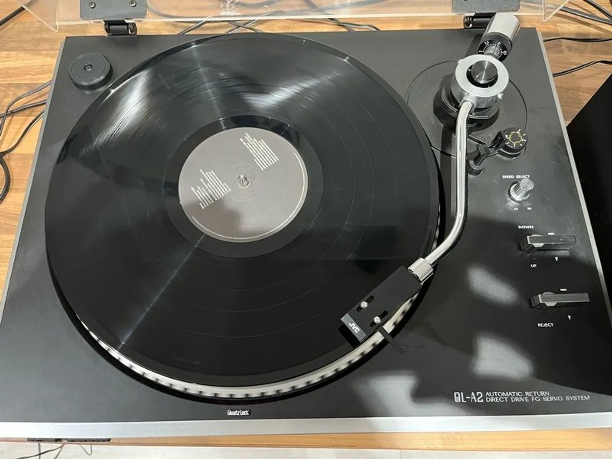 JVC Bluetooth Music System with Turntable - Image 4